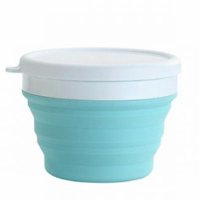 silicone folding bowl folding lunch box